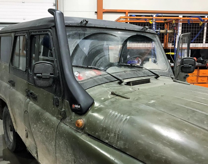 Шноркель уаз хантер