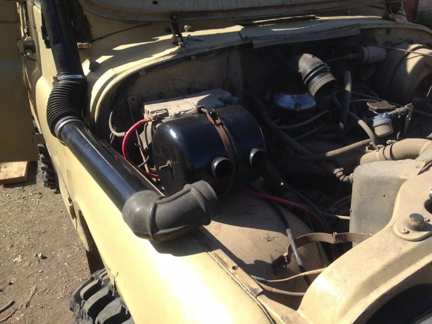 Шноркель на УАЗ 469