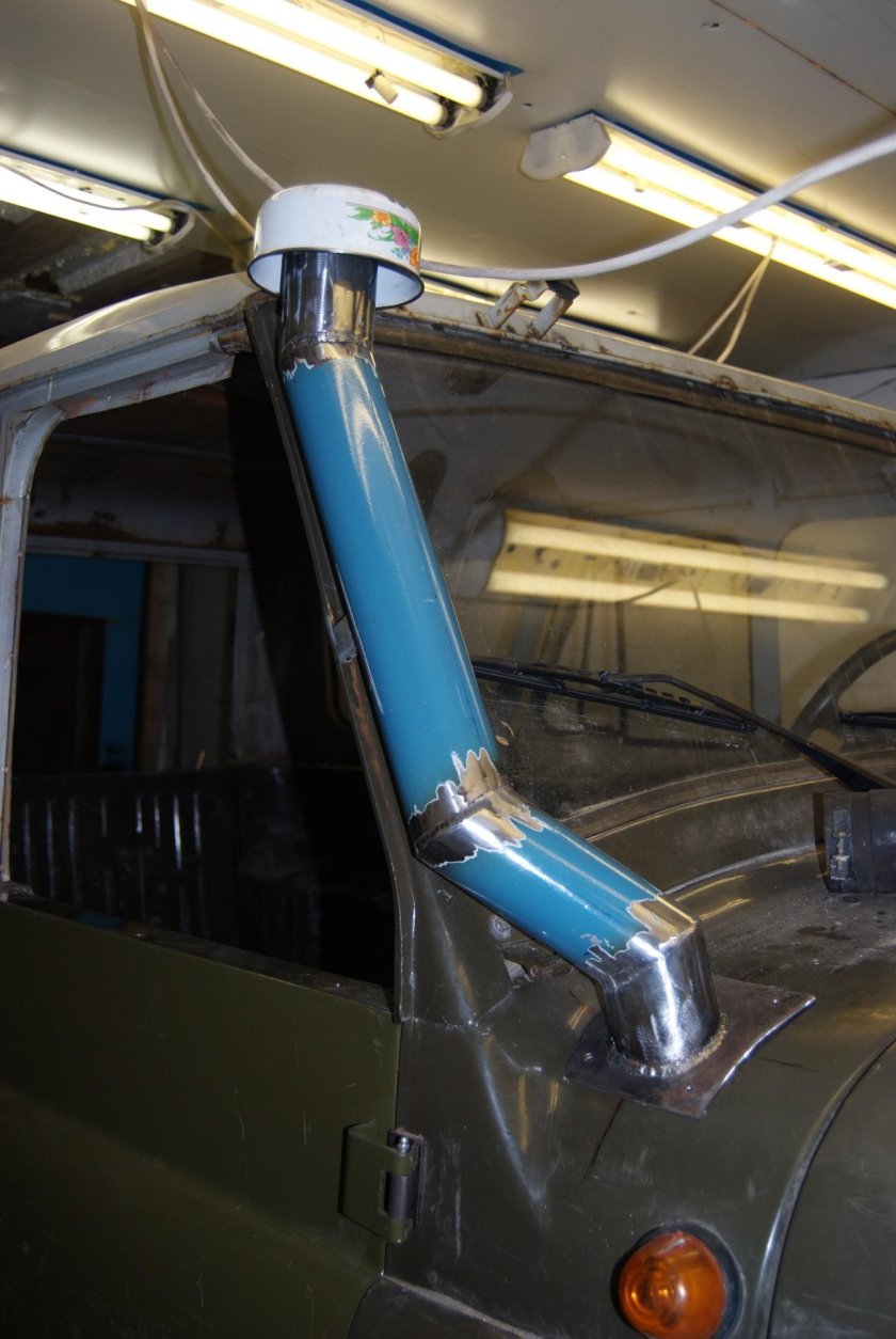 Шноркель на УАЗ 469