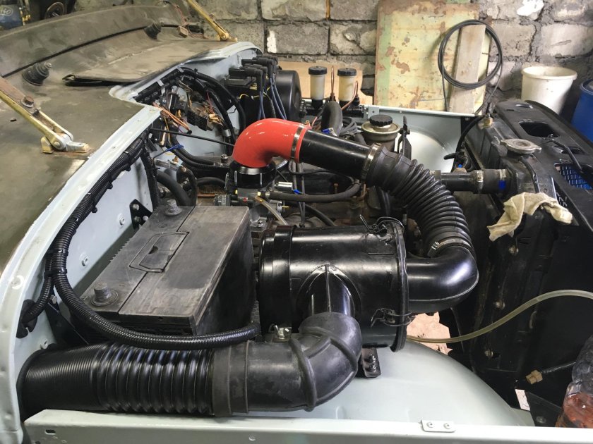 Шноркель на УАЗ 469