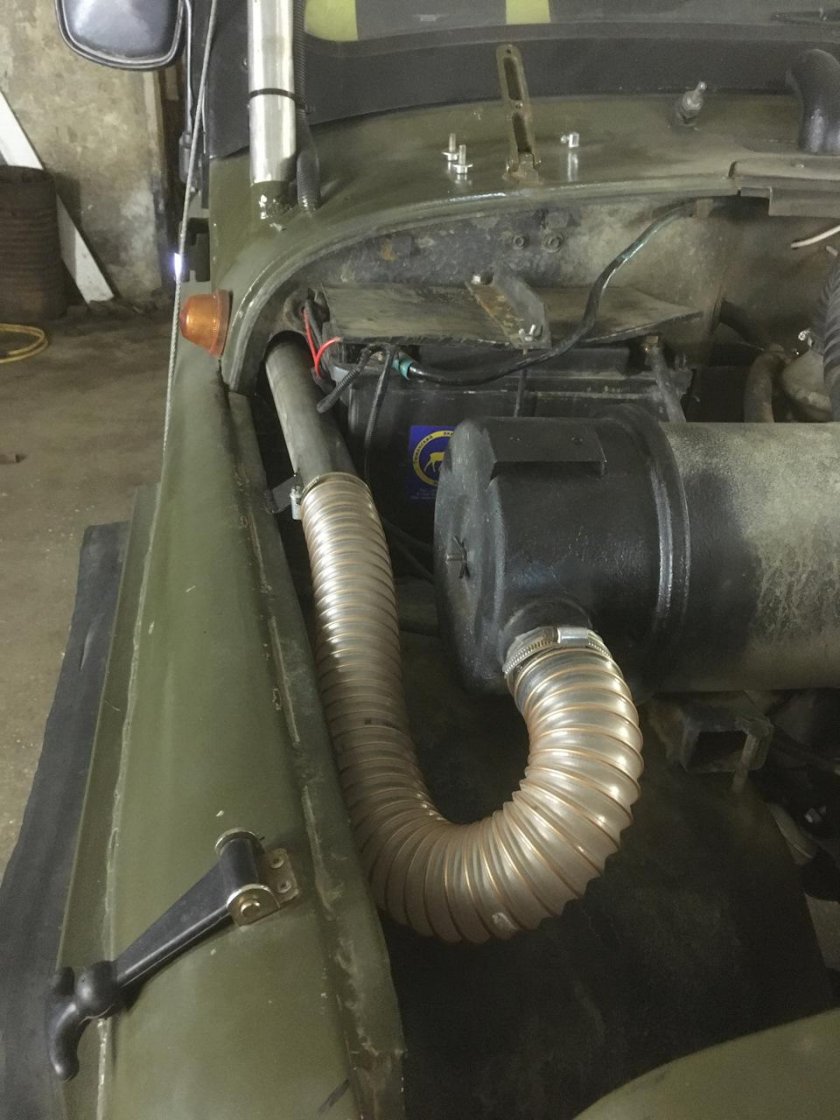 Шноркель на УАЗ 469