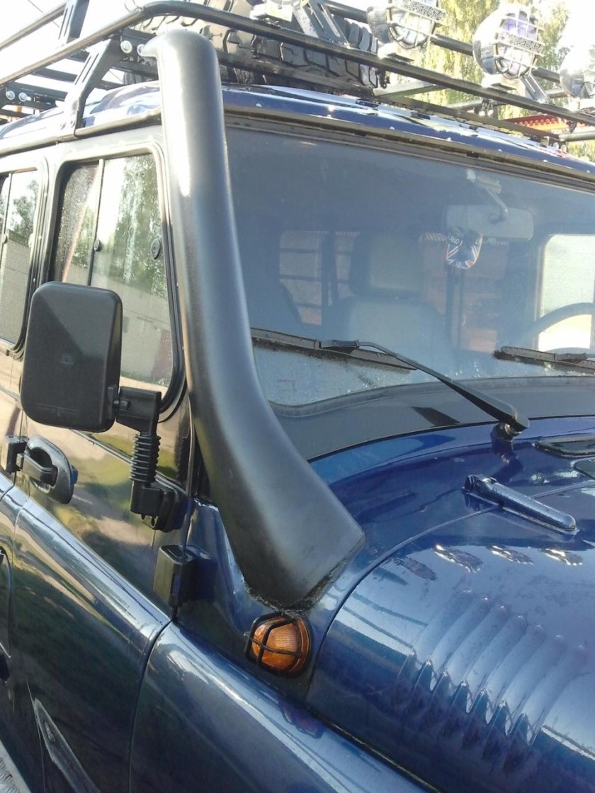 Шноркель на УАЗ 469