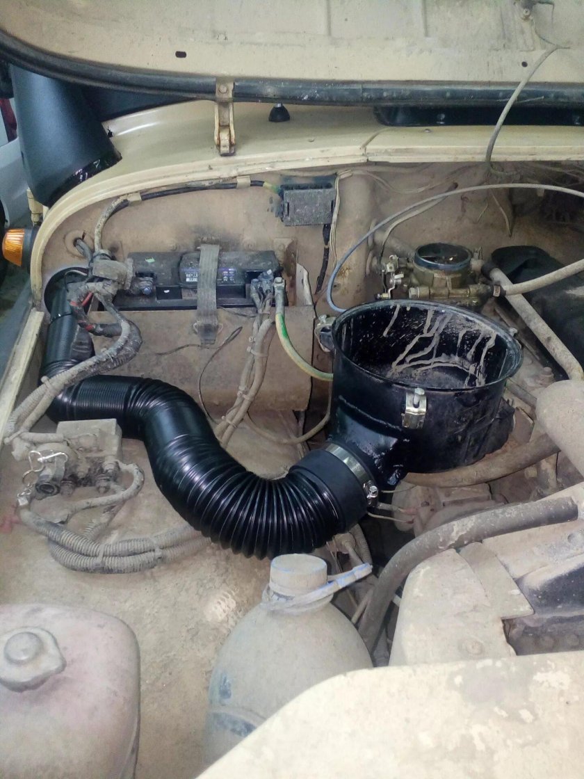 Шноркель на УАЗ 469