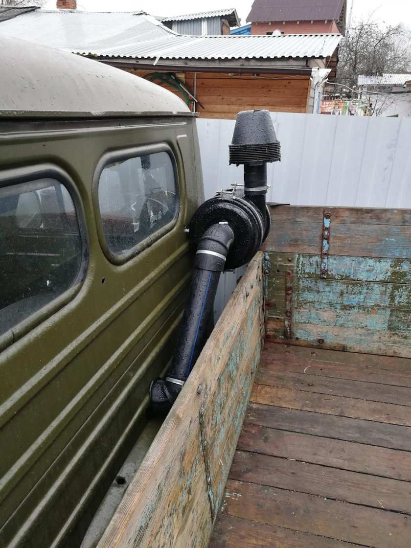 Шноркель на УАЗ 3303