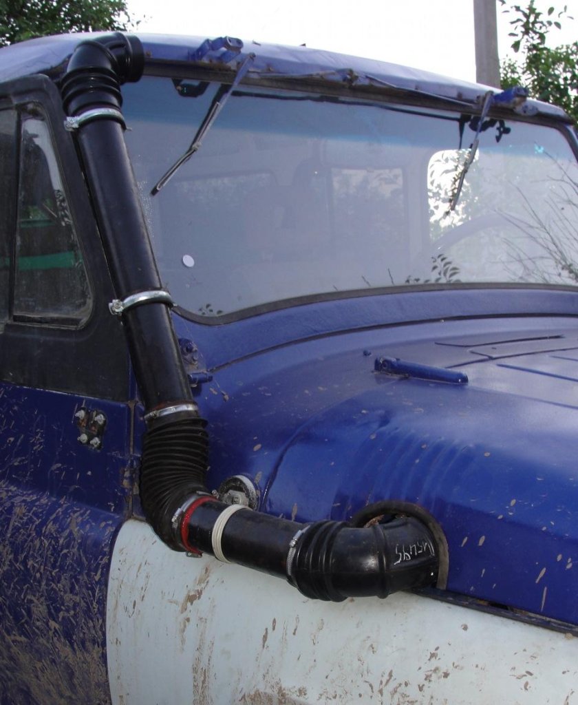 Шноркель на УАЗ 3303