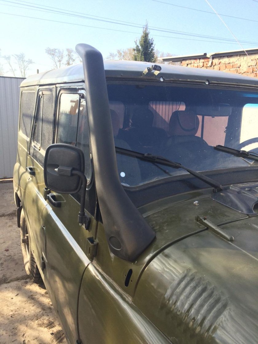 Шноркель на УАЗ-31512