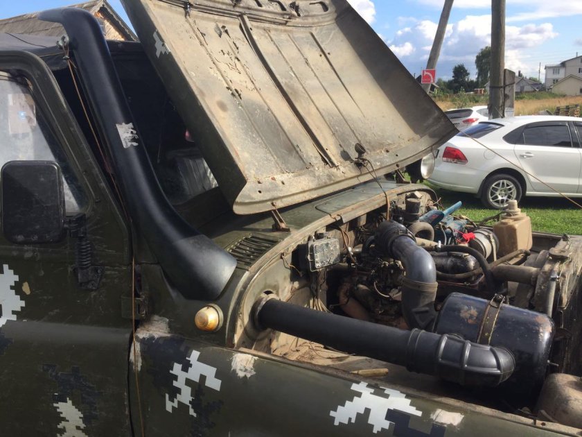 Шноркель уаз 469