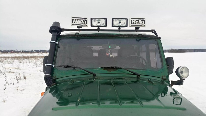 Шноркель на УАЗ 469