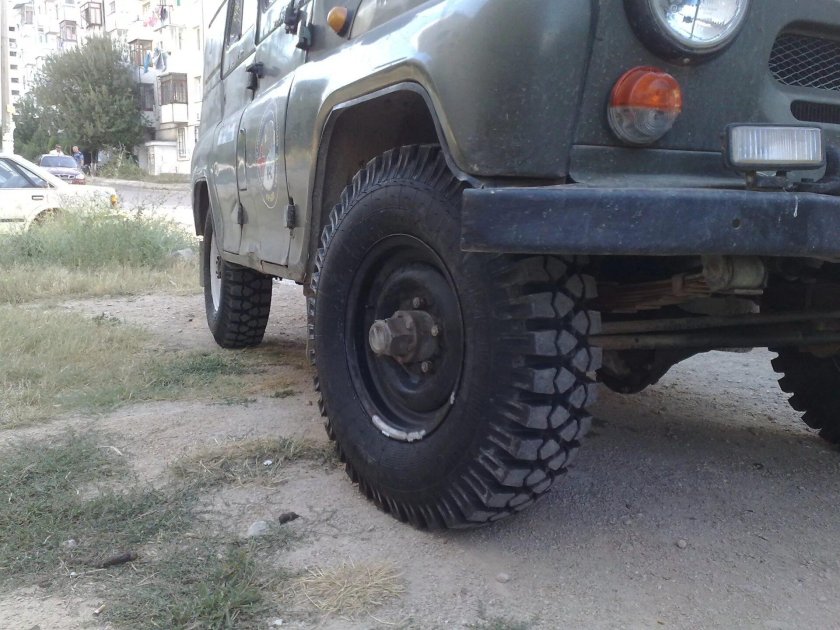 Шины на УАЗ 469