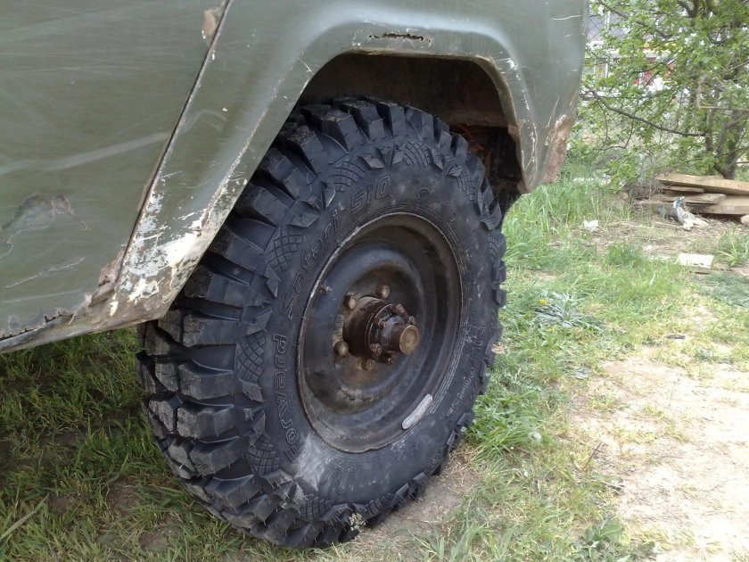 Шины на УАЗ 469