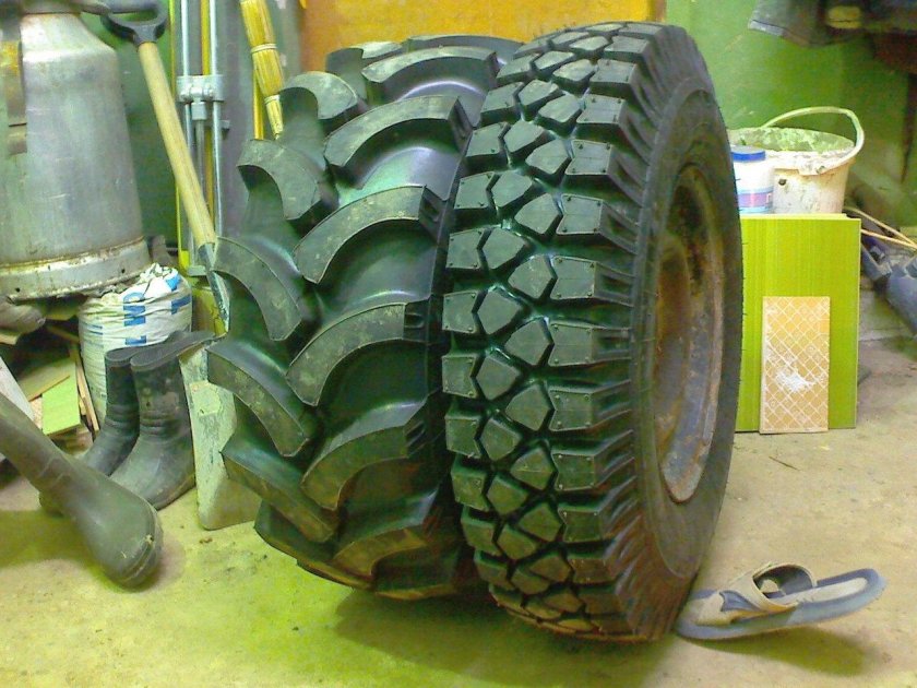 Вл-30 резина на УАЗ Р 15