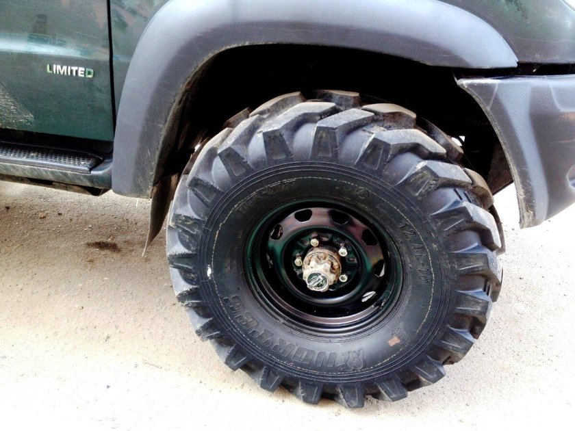 Резина Нортек 540 на УАЗ