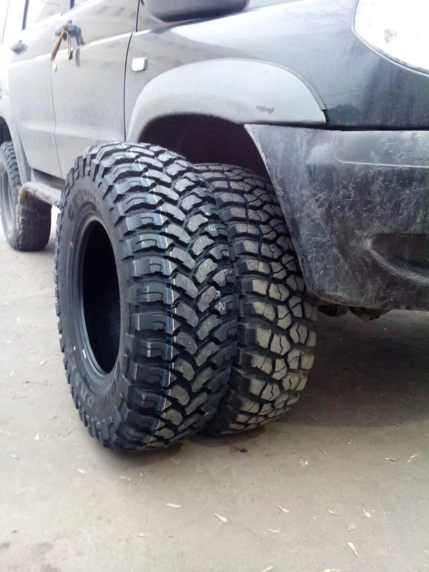 УАЗ Патриот резина МТ 245/70