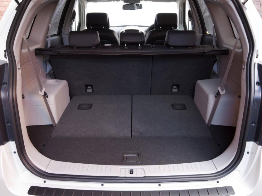Chevrolet Captiva 2012 багажник
