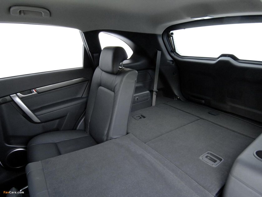 Chevrolet Captiva 2007 салон