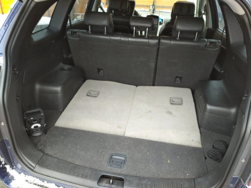 Шевроле Каптива 3 ряд