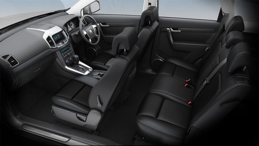 Chevrolet Captiva 2007 салон