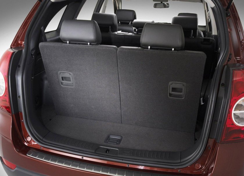 Chevrolet Captiva 2022 багажник
