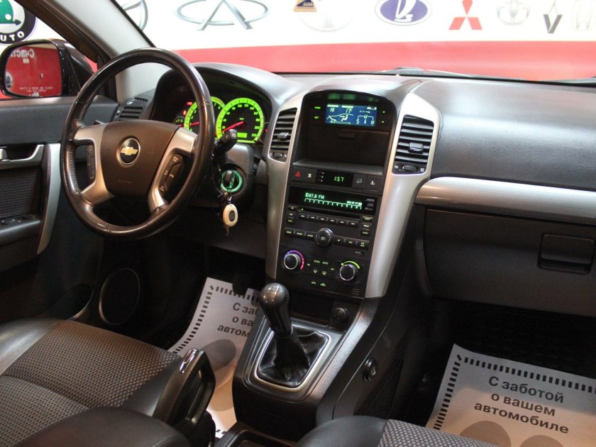 Chevrolet Captiva 2008 салон