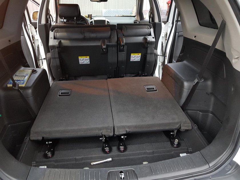 Шевроле Каптива 3 ряд сидений