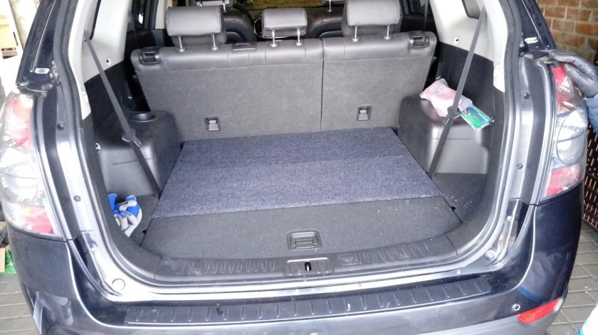 Шевроле Каптива багажник