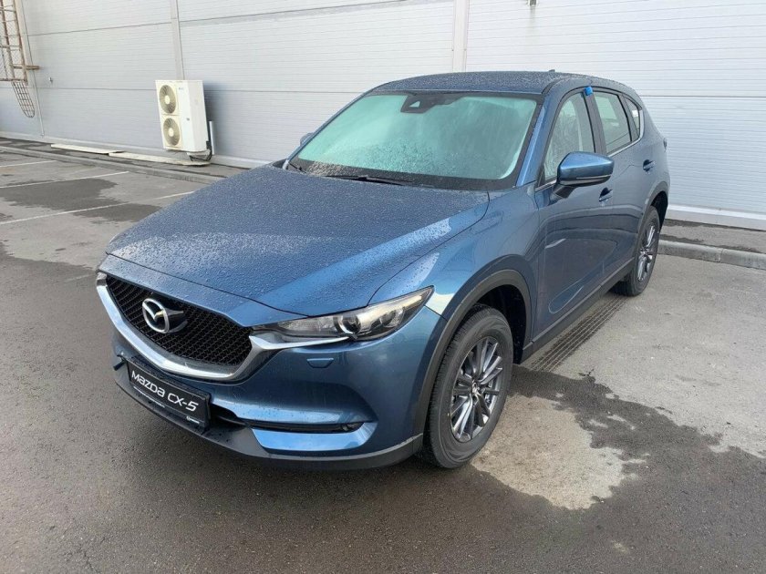 Мазда сх 5 синяя