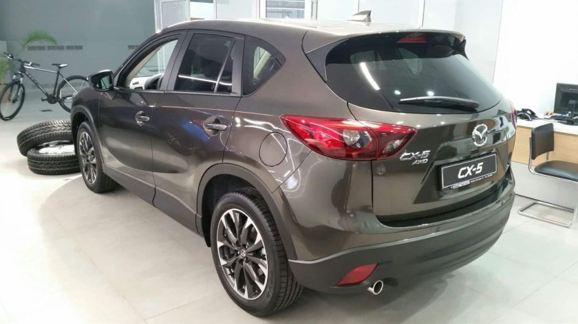 Mazda CX-5 2015 коричневый