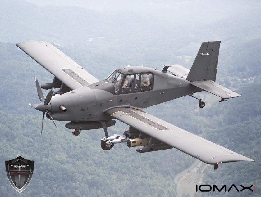 Лёгкий Штурмовик Air tractor at-802u