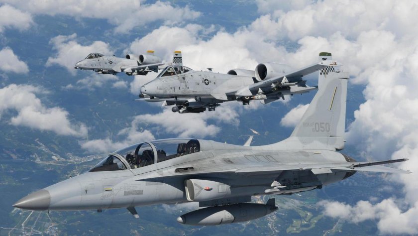 Южнокорейский Штурмовик fa-50