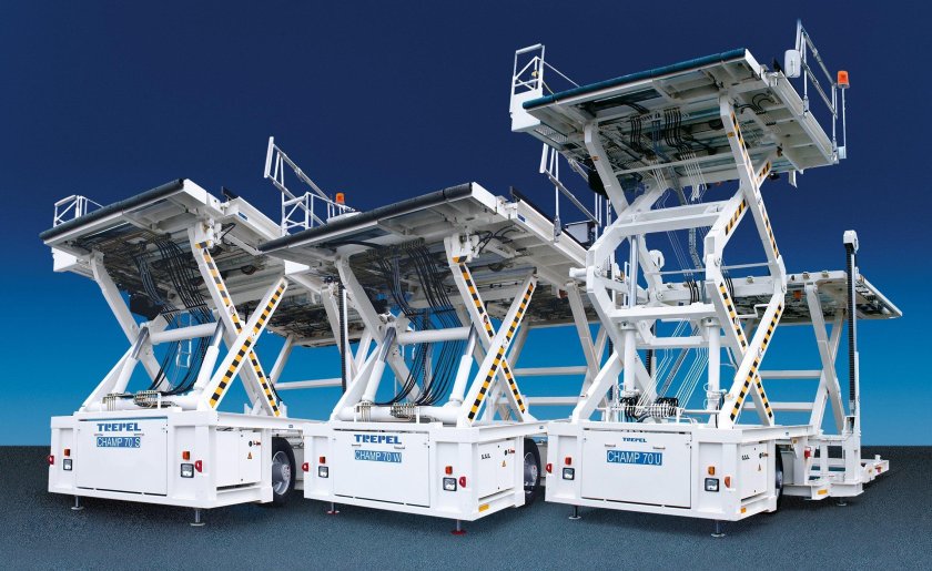 Трепел погрузчик контейнерный