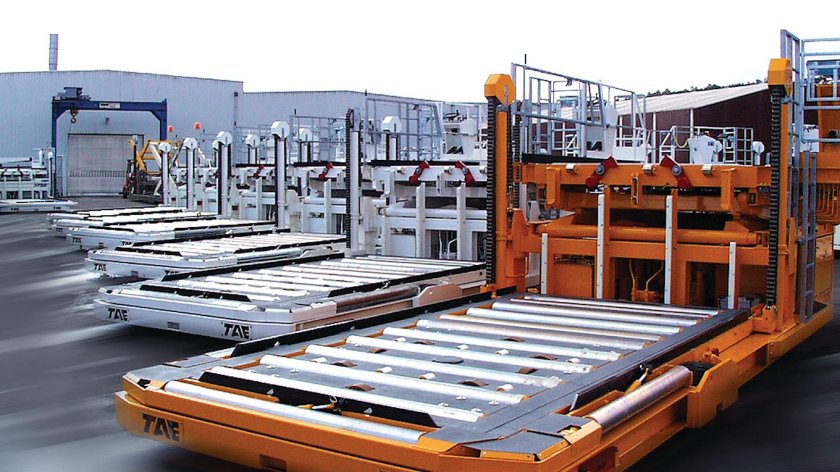 Контейнерный погрузчик Trepel