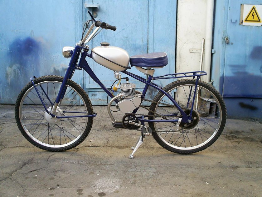 Мопед газулька