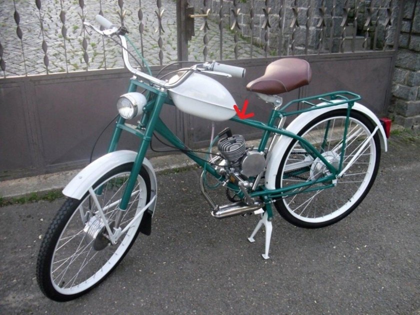 Мотовелосипед рига-2 гауя