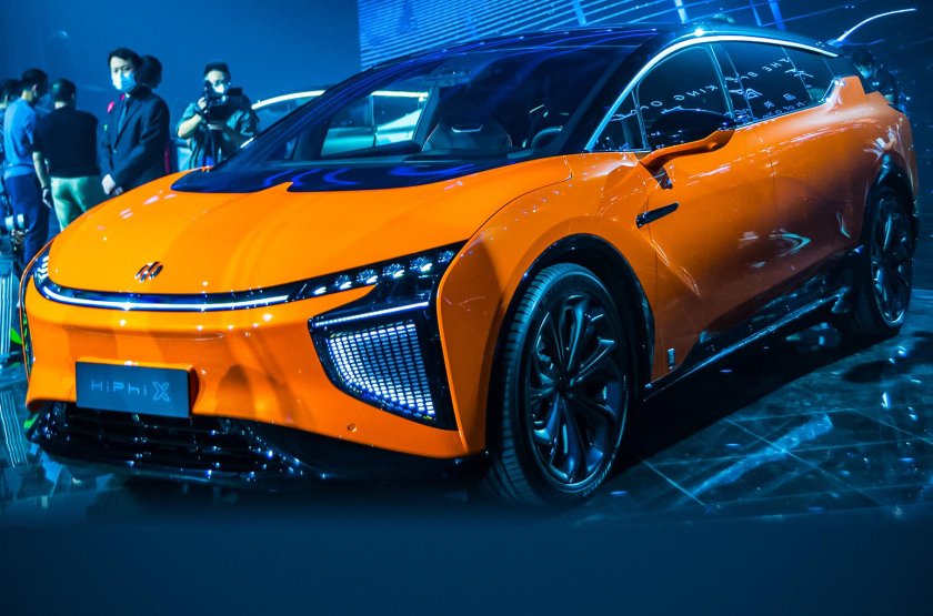 Hiphi x электромобиль