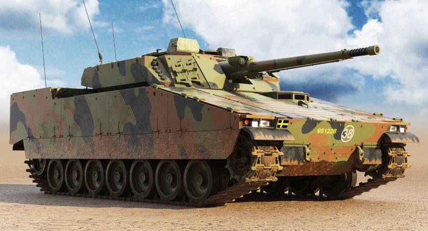 Шведская бмп cv 90