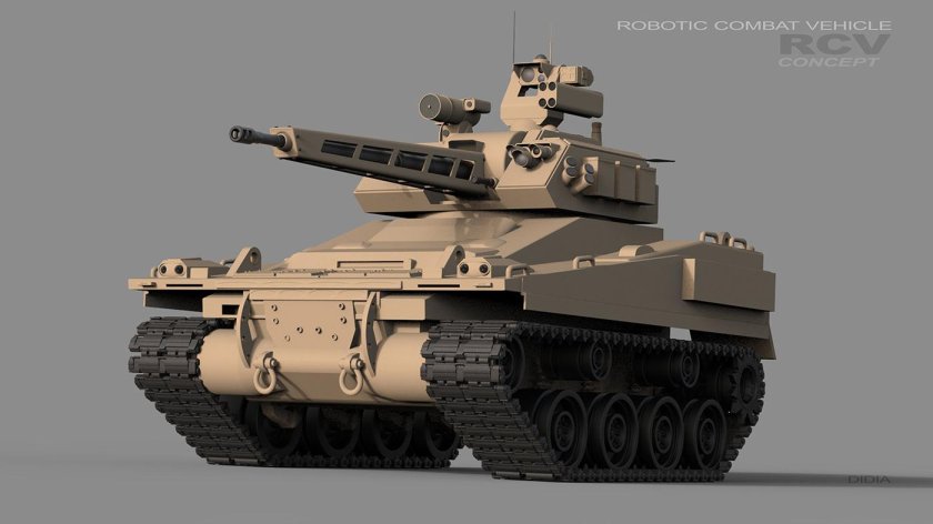 Robotic Combat vehicle Concept