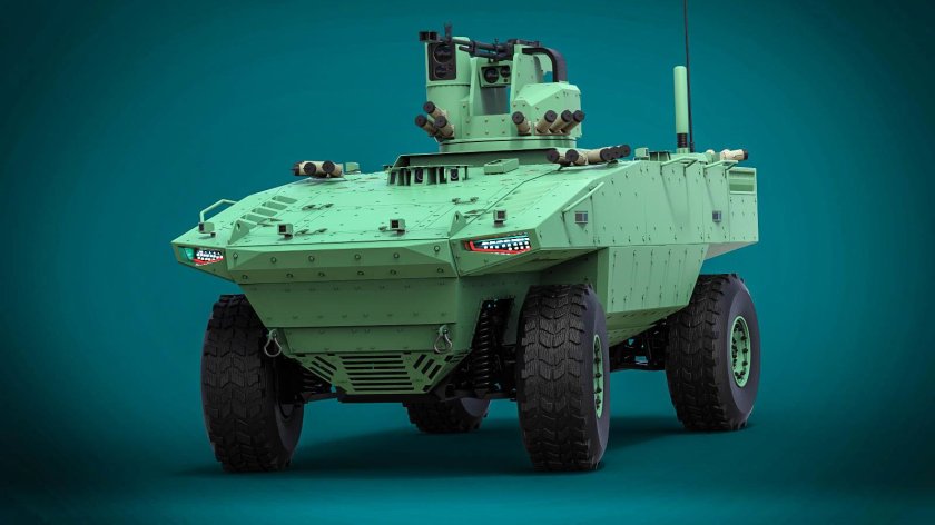 Беспилотная Боевая машина «Black Knight»