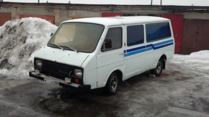 РАФ-2203 микроавтобус в СССР