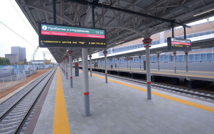 Восточный вокзал Москва платформа