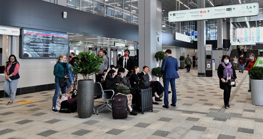 Восточный вокзал Черкизово внутри