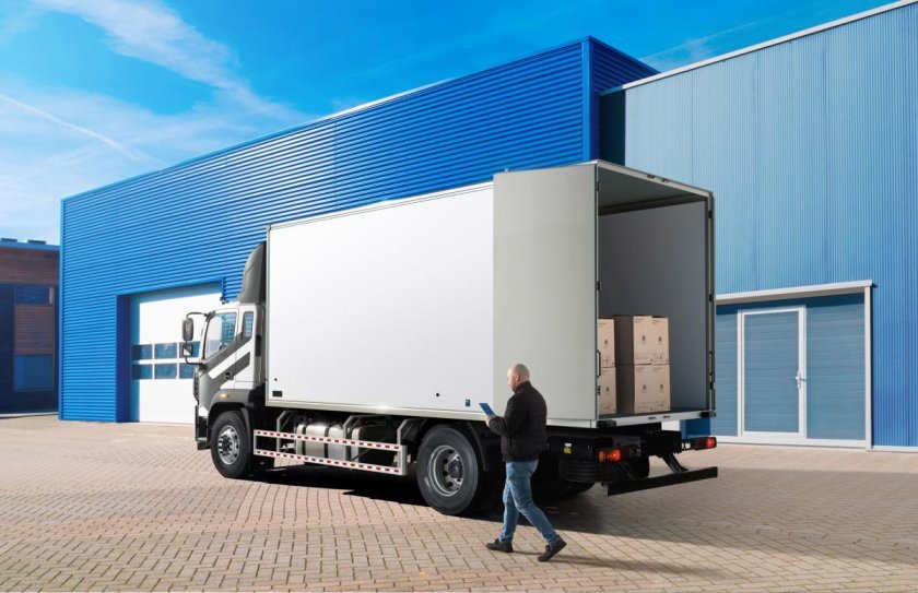 Jac n90 изотермический фургон