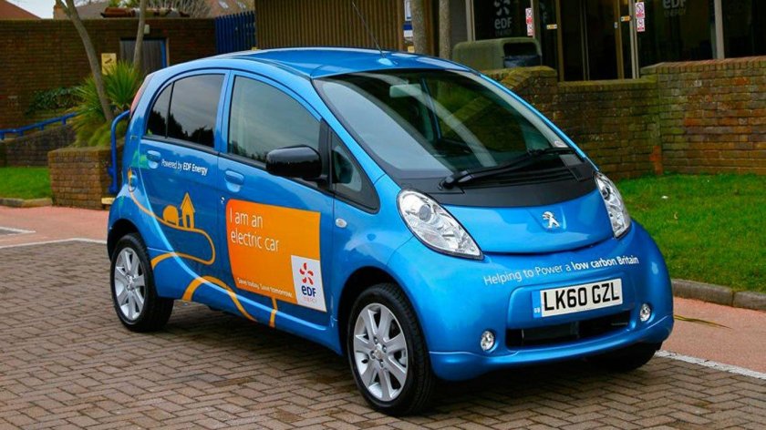 Peugeot Electric car