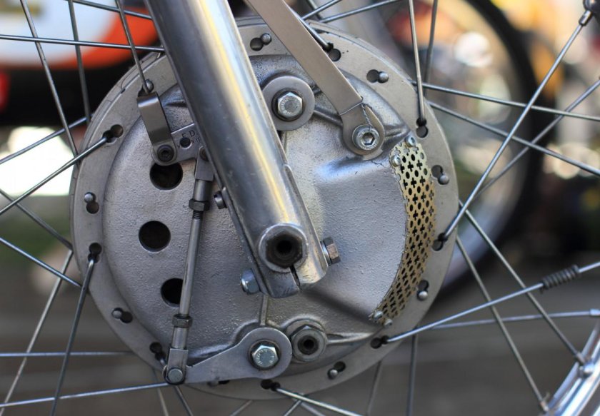 Барабанный тормоз для велосипеда