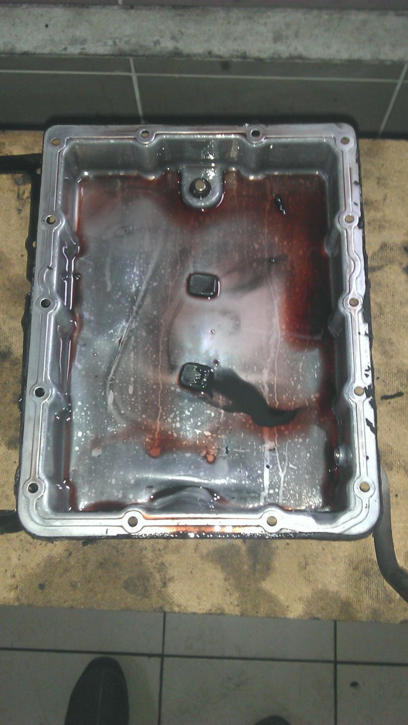 Замена масла в акпп