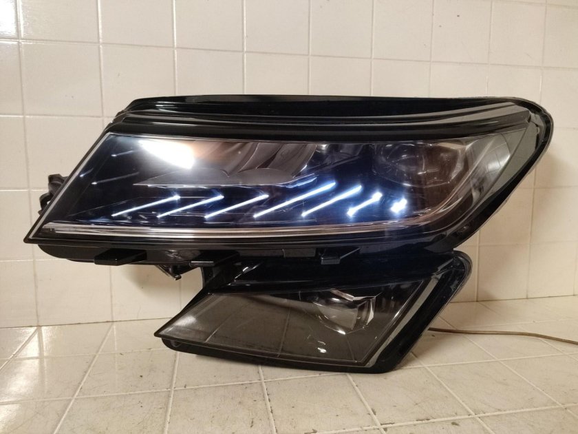 Фара левая skoda kodiaq