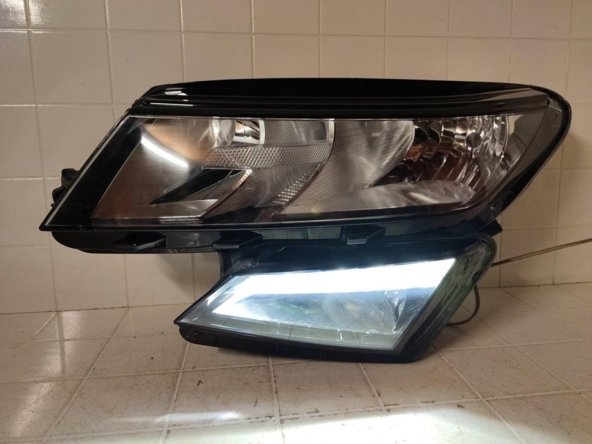 Фара левая skoda kodiaq