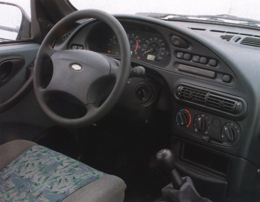 Шевроле Нива 2002 салон