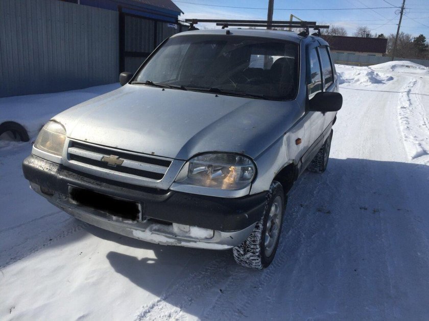 Нива шевроле 2003 серебристый