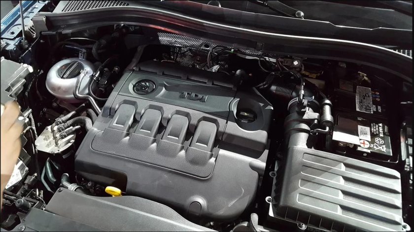 Двигатель Шкода Кодиак 2.0 дизель