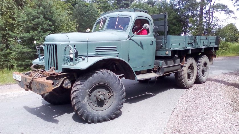 Грузовик зил 157